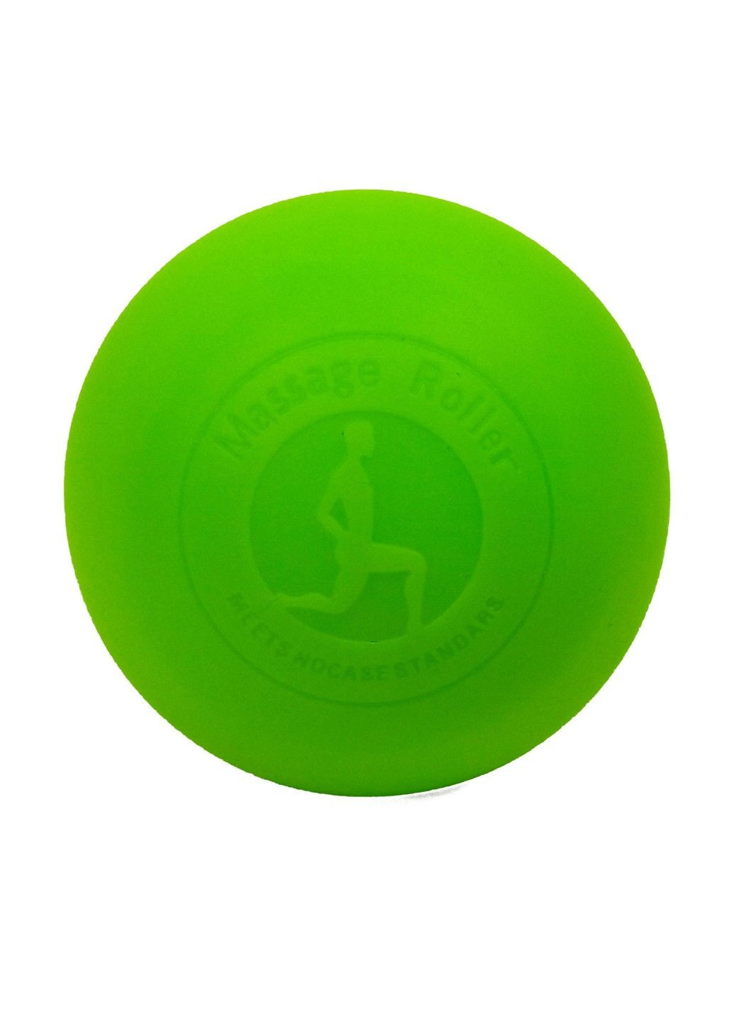 Массажный мячик каучук 6.5 см EF-2076-GR Green EasyFit (290255572)