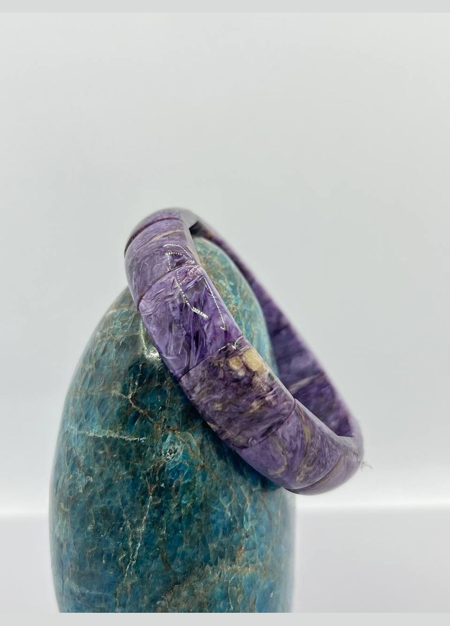 Браслет чароит 45 гр 18х15 мм 18 см No Brand (305698058)