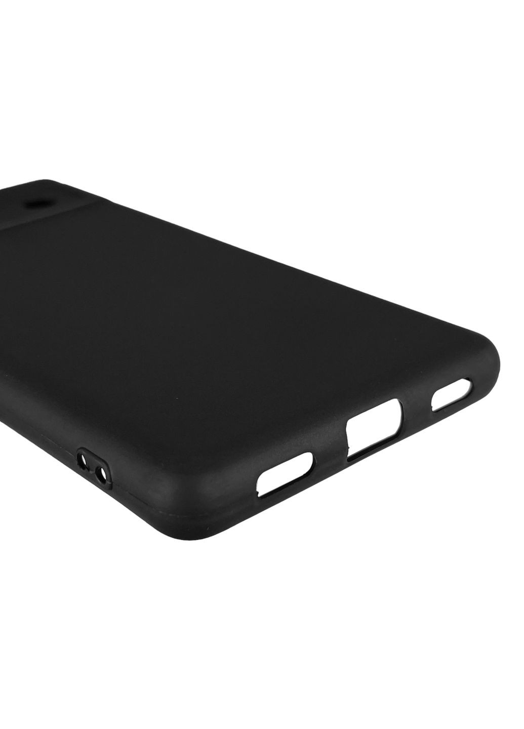 Чохол для Pixel 7A однотонний із захистом камери на гугл піксель 7а чорний Google (366019068)