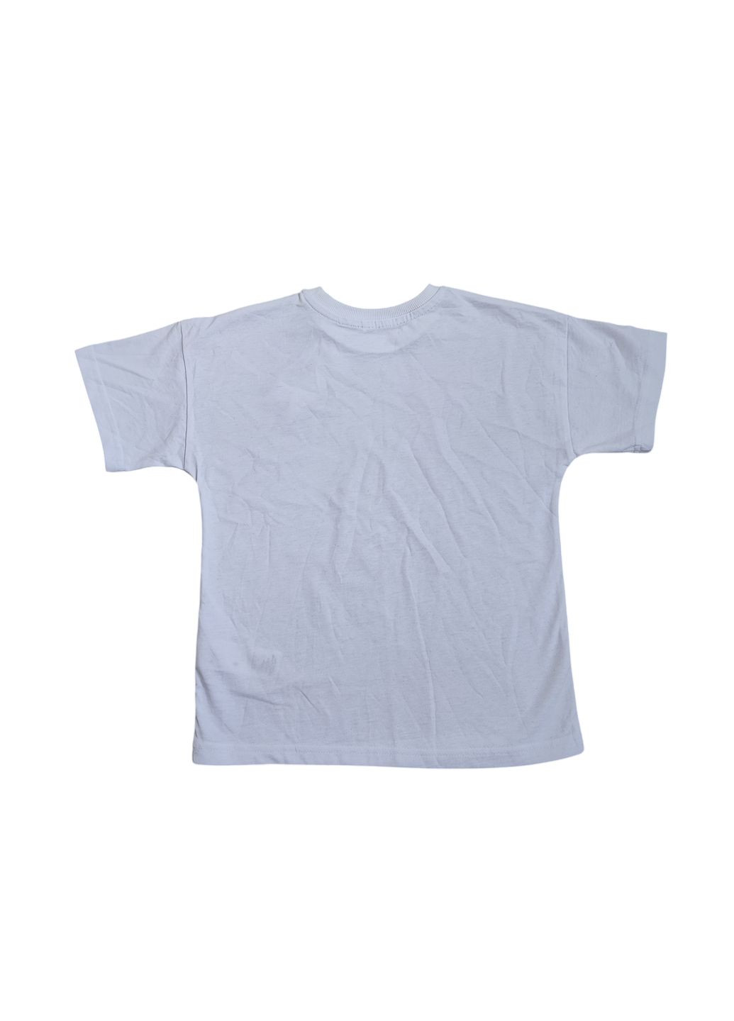 Белая летняя детская футболка для мальчика 116-122 см белый (250122010) George