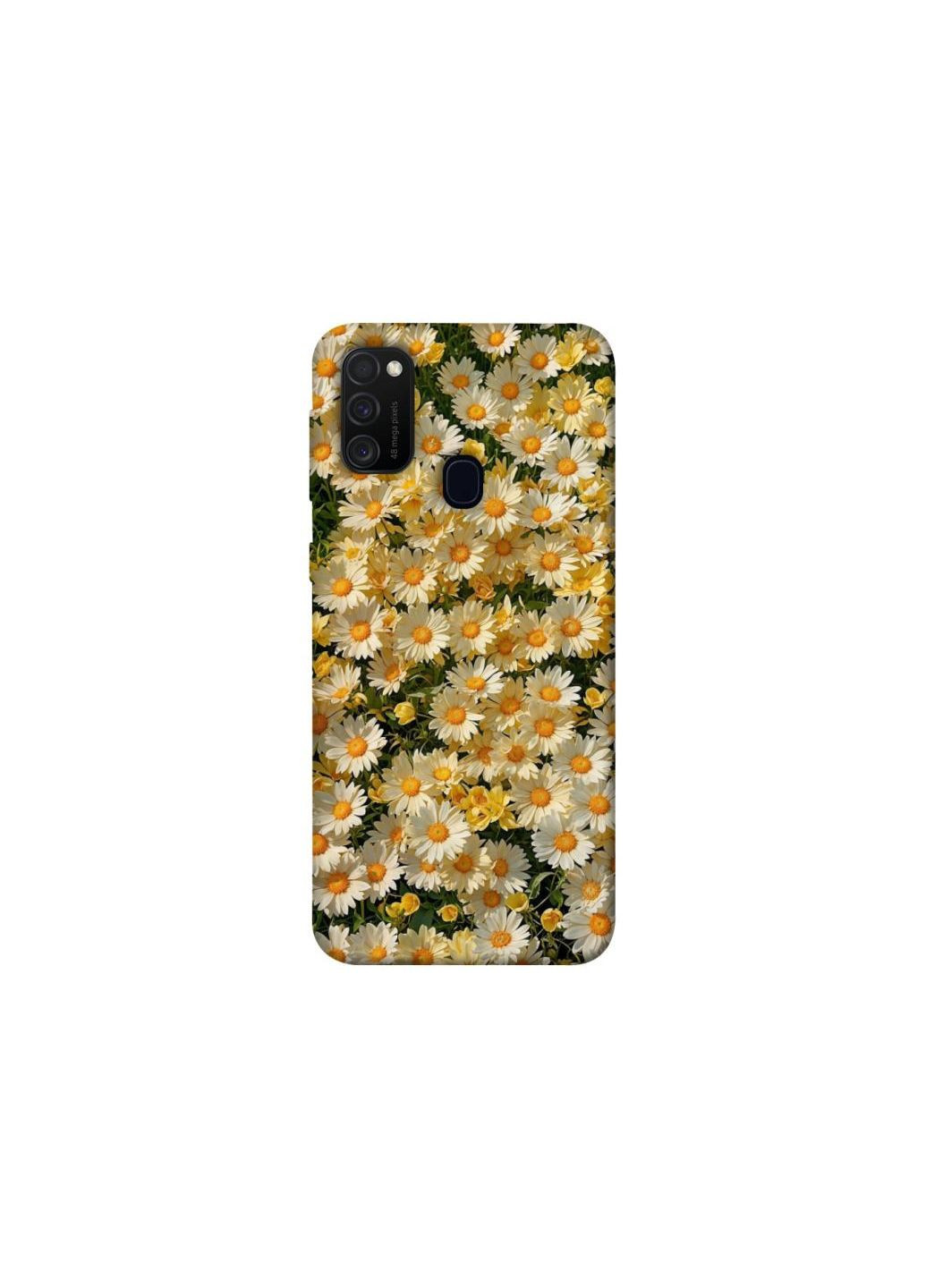 Чехол на Samsung Galaxy M21 Camomile Frontalka (355323945)