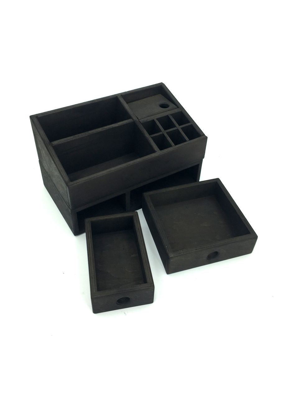 Органайзер настільний з дерева Чадвік венге (КНЦ-0080012) No Brand (328226039)