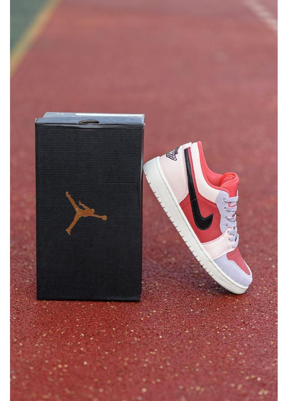 Бежеві Осінні кросівки чоловічі nike air jordan retro 1 low canyon rust найк аір джордан No Brand