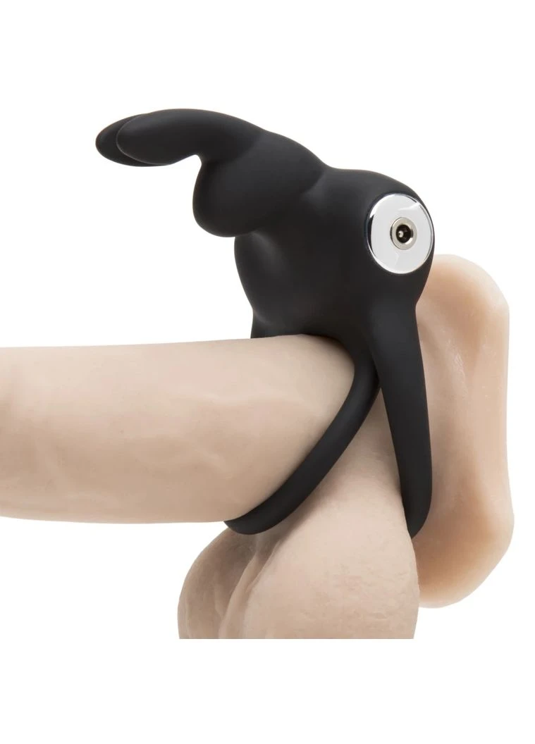 Эрекционное кольцо Black, 8.9 см ( ) Happy Rabbit (376222291)