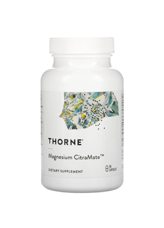 Цитрат магнію Thorne Magnesium Citramate, 90 капсул Thorne Research (324607457)
