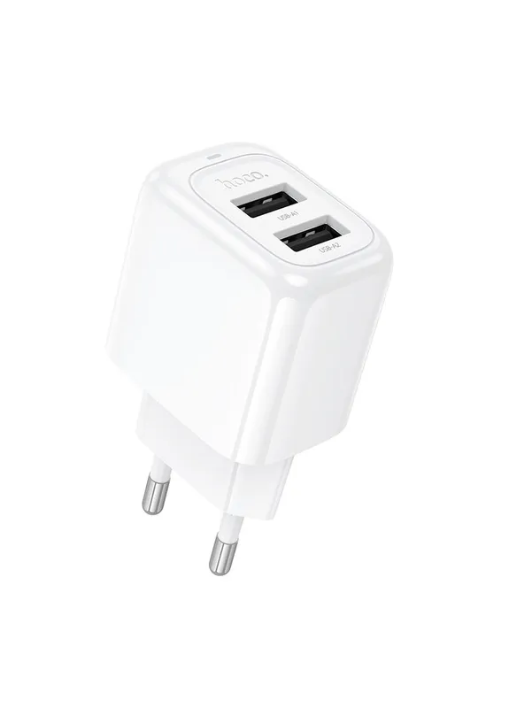Мережевий зарядний пристрій Surplus dual-port charger(EU) 001-6942007631419 Hoco CS51A (411070447)