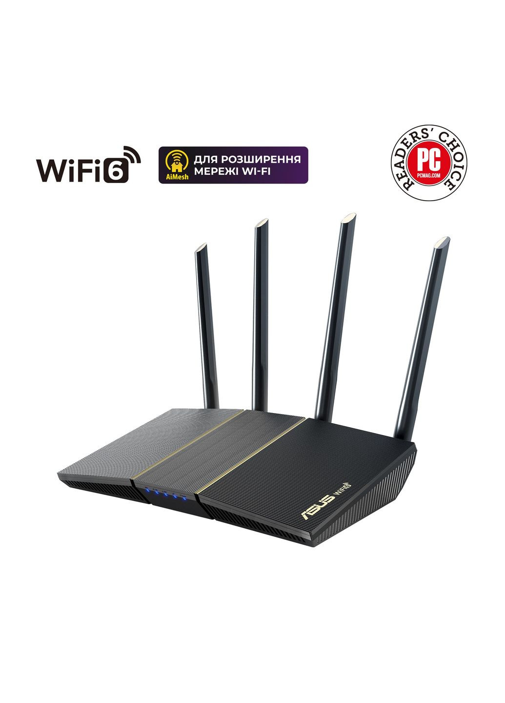 Беспроводной маршрутизатор RT-AX57 (90IG06Z0-MO3C00) Asus (341487024)