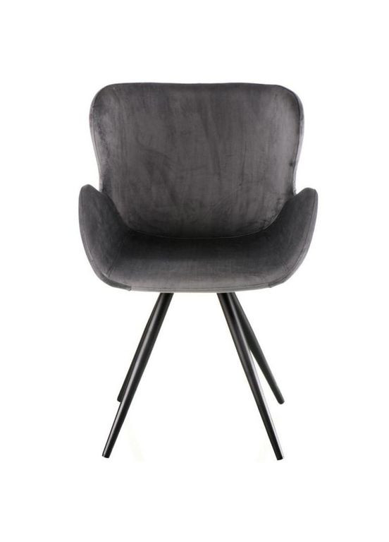 Стілець із підлокітниками Dark grey (E6644) Special4You Reita (315143339)