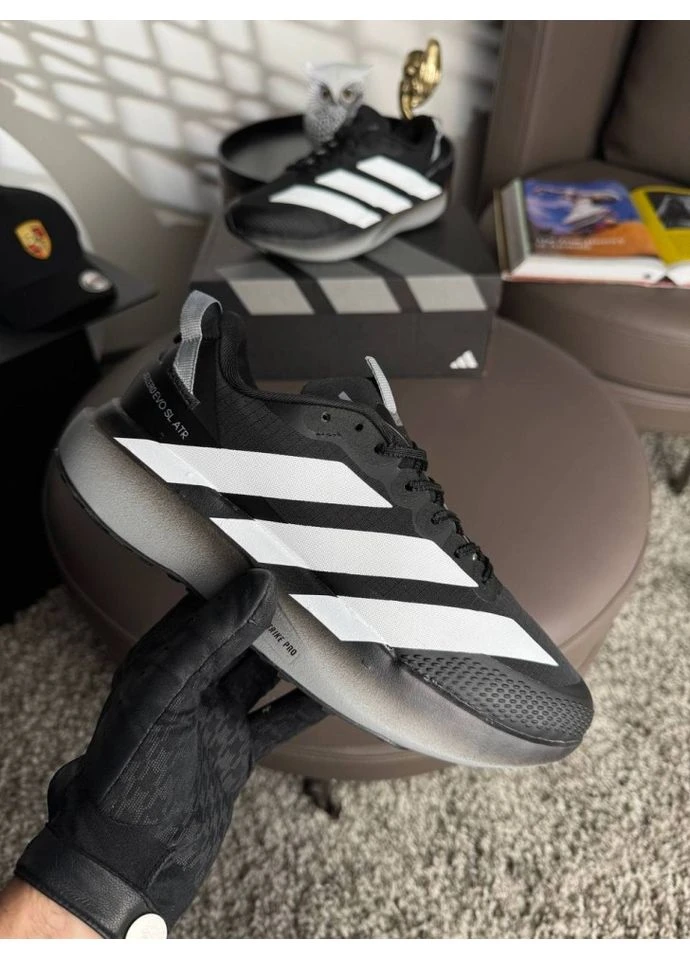 Комбіновані кросівки black white grey No Brand Adizero Evo SL ATR