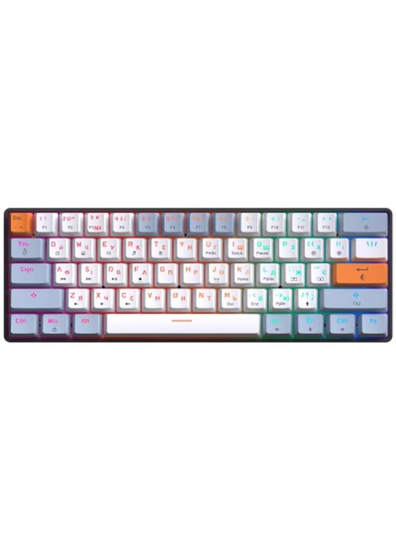 Клавиатура MK130R Hot-Swap Red Swich RGB USB UA Black (MK130R) GAMEPRO (398764585)