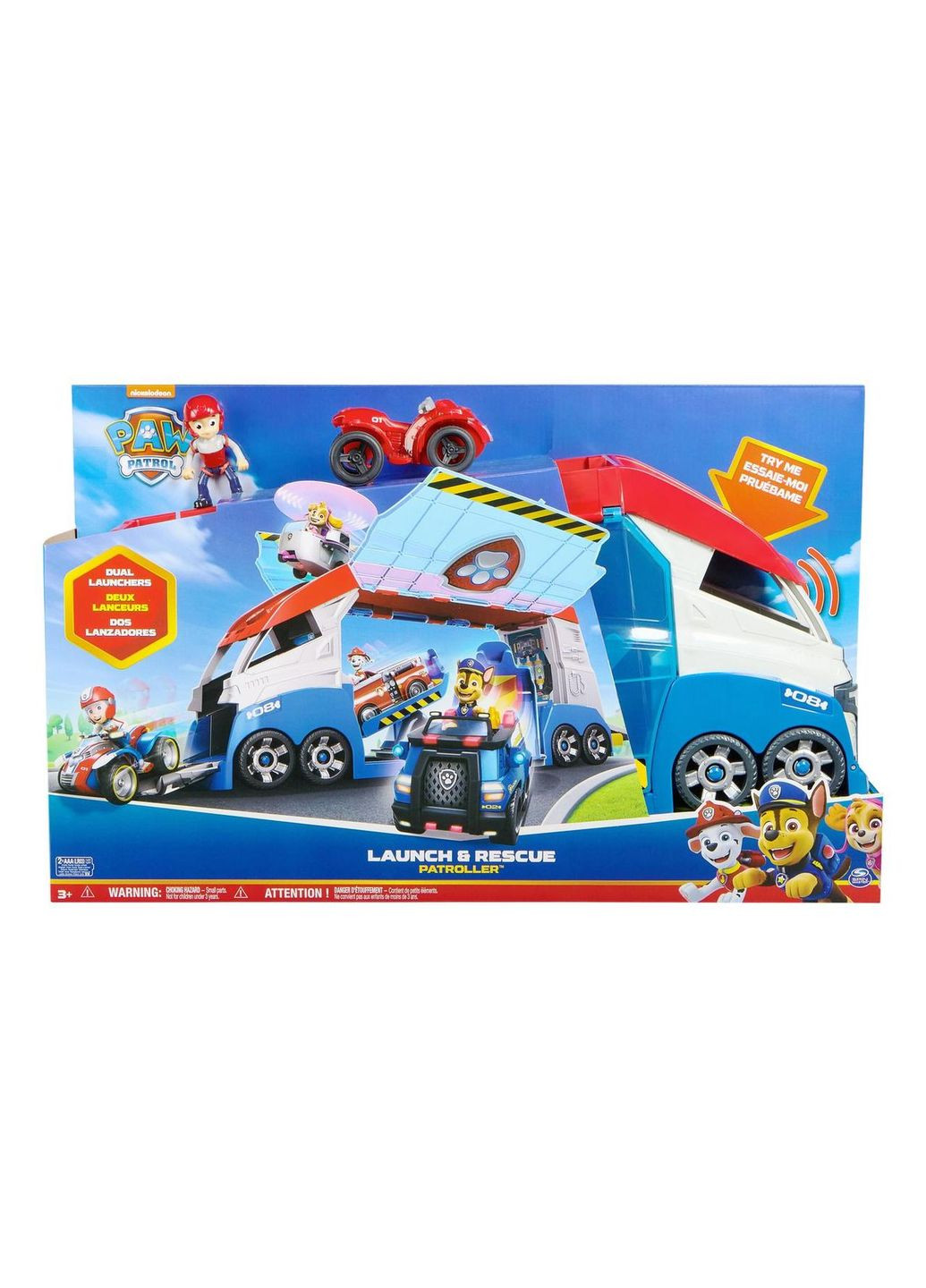 Автопоїзд спортивний Paw Patrol Rescue Wheels Launch & Rescue Patroller (778988453438) Spin Master (308858982)