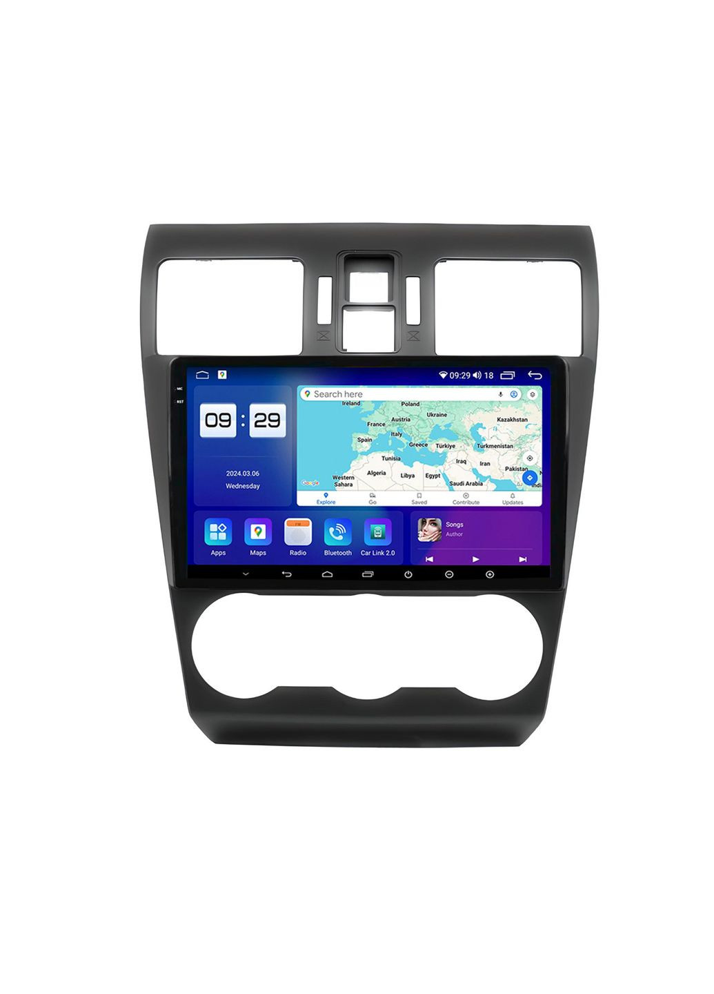 Штатна магнітола серії M200S 2K під Subaru Forester 4 SJ 2012-2015 (W2) 9 дюймів Mekede (346501868)