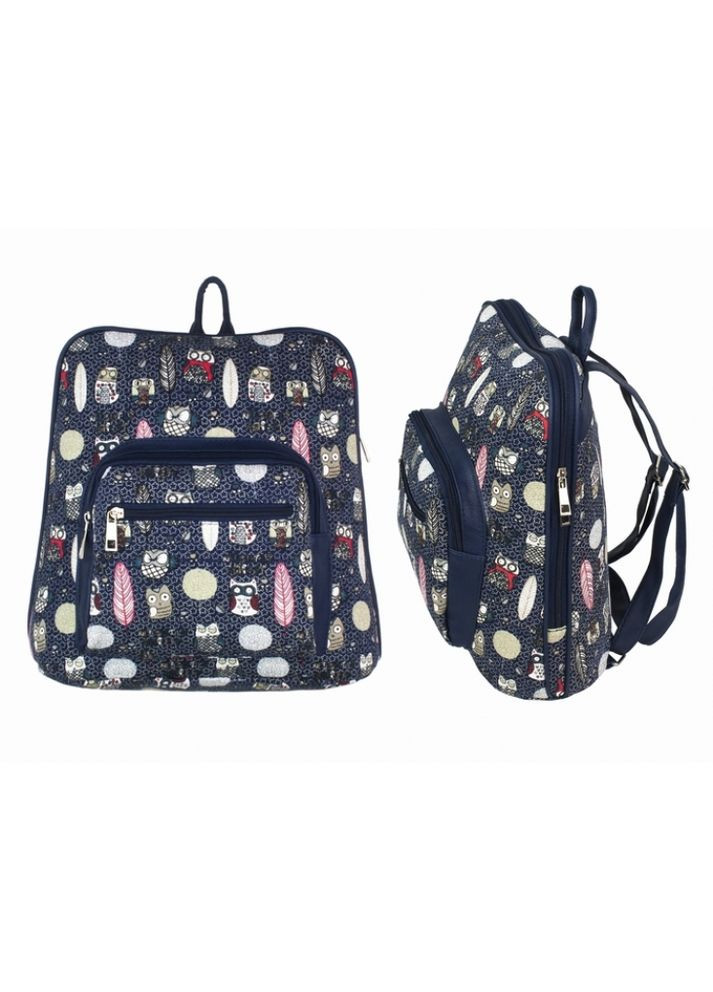 Рюкзак Rainieri Bluе міський синій для студентів та роботи непромокальна тканина для ноутбука ProDobro (365440691)