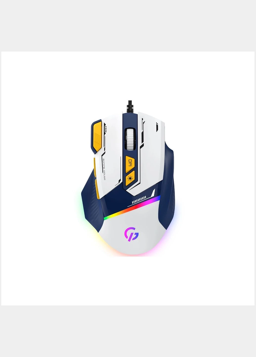Мышка GM300BL USB Blue/White (GM300BL) GAMEPRO (316699347)