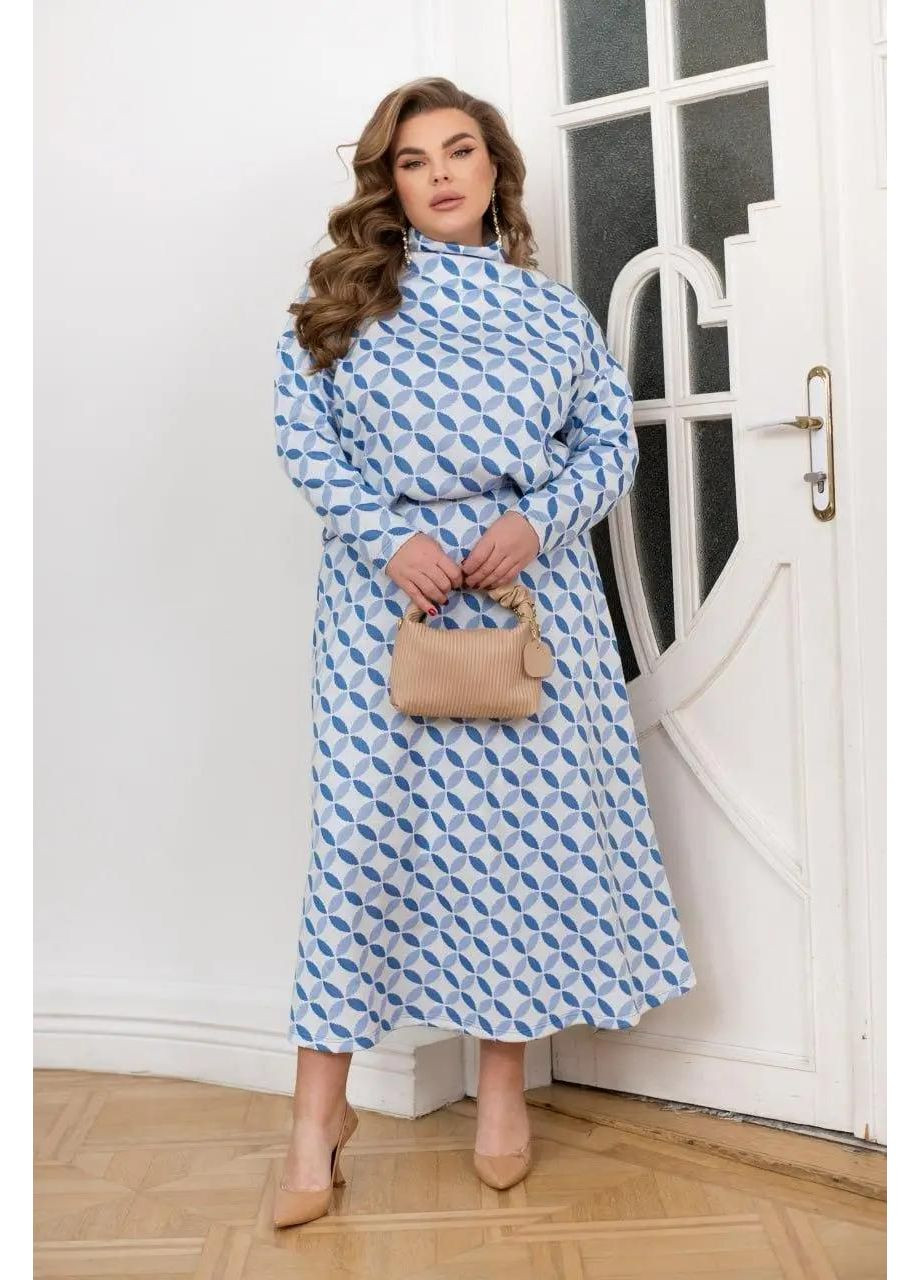 Костюм из ангоры фактурной вязки женский утепленный MoDiva (361851525)