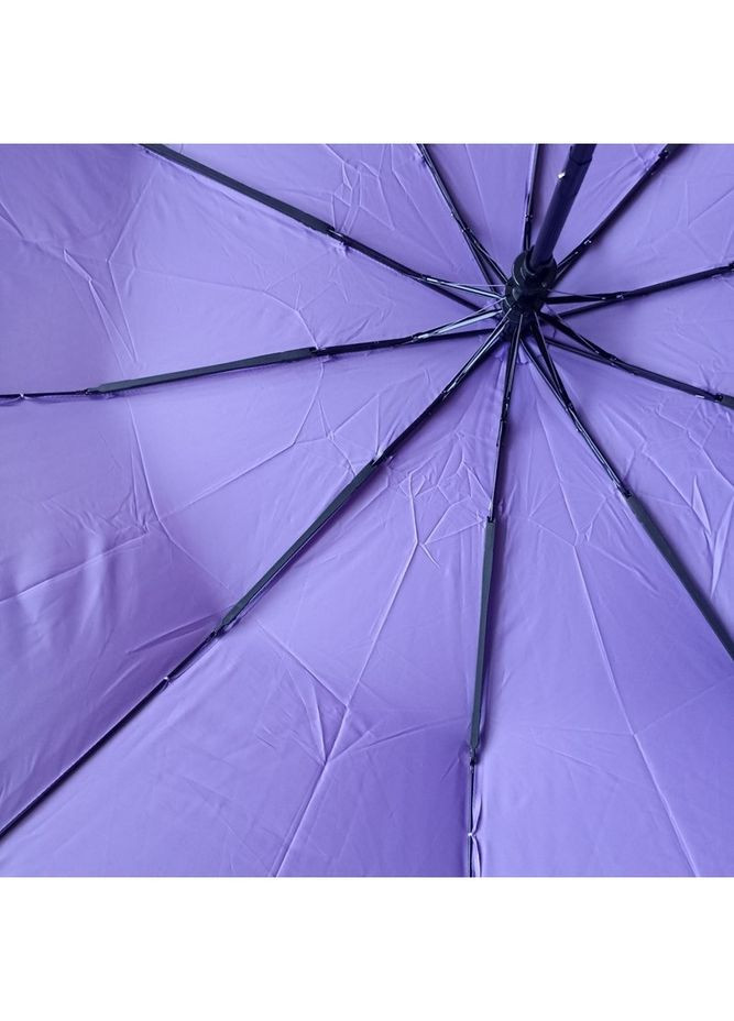 Светло-фиолетовый зонт женский sl461c полуавтомат 10 спиц проявка светло-фиолетовый Bellissimo средний система антиветер (302089725)