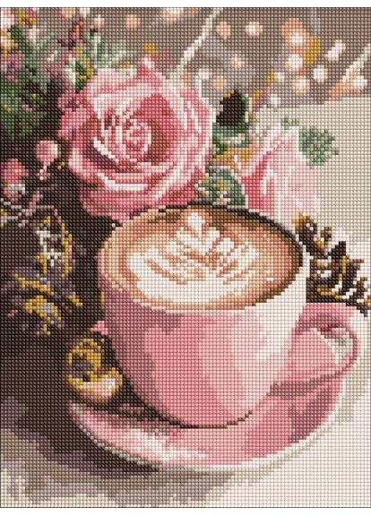 Алмазная мозаика - Новогоднее капучино ©art_selena_ru 30х40 см IDEYKA (370795721)