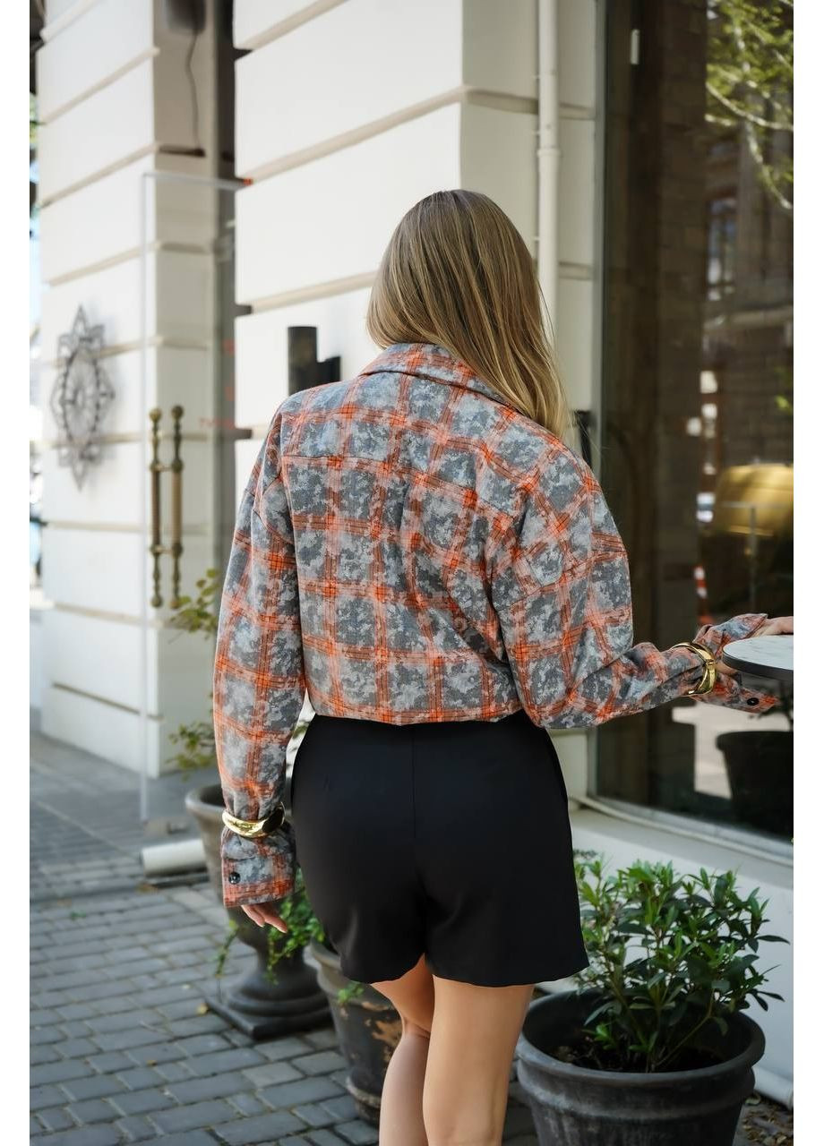 Базова сорочка в клітинку Luna (356672453)