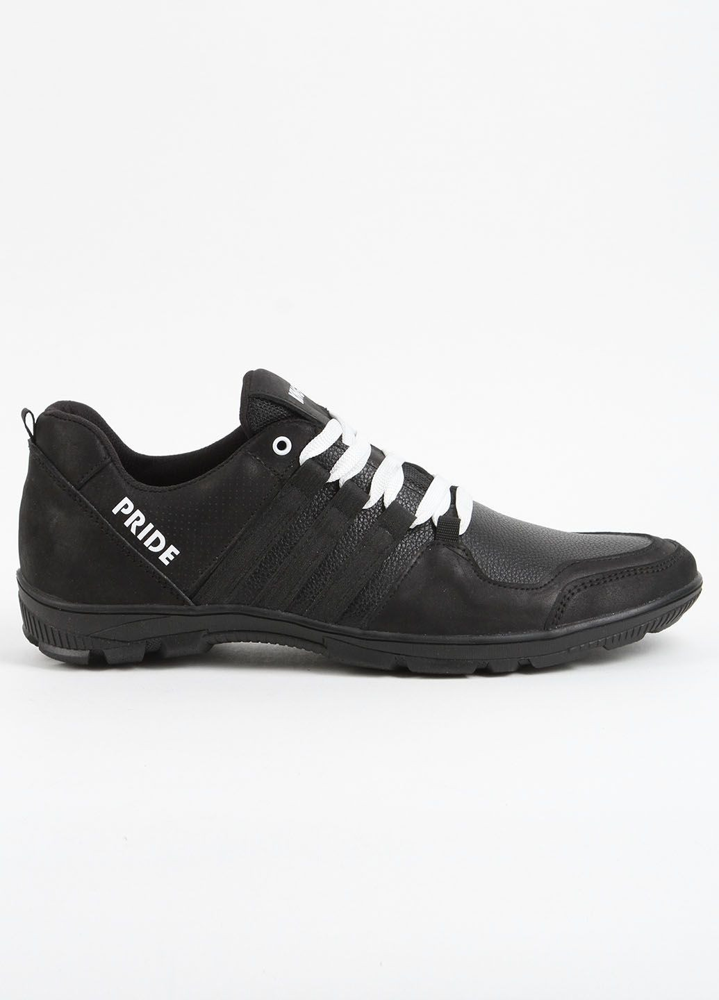 Черные кроссовки мужские кожаные 339616 Power