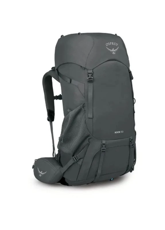 Туристический рюкзак Rook 50 dark charcoal/silver lining O/S (009.3522) Osprey (400026914)