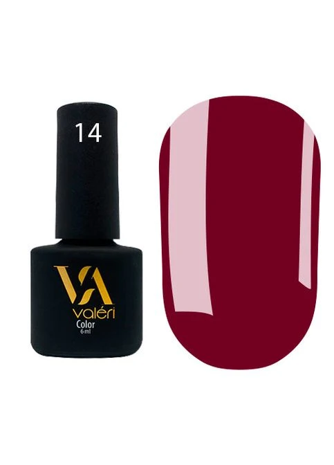 Гель-лак Color №014 6 мл Марсала Valeri (376855550)