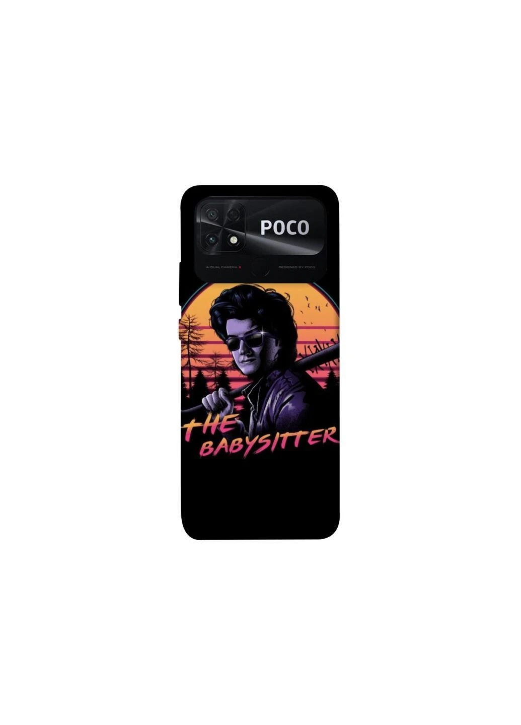 Чехол на Xiaomi Poco C40 Stranger Things ver.31 Frontalka (376231450)