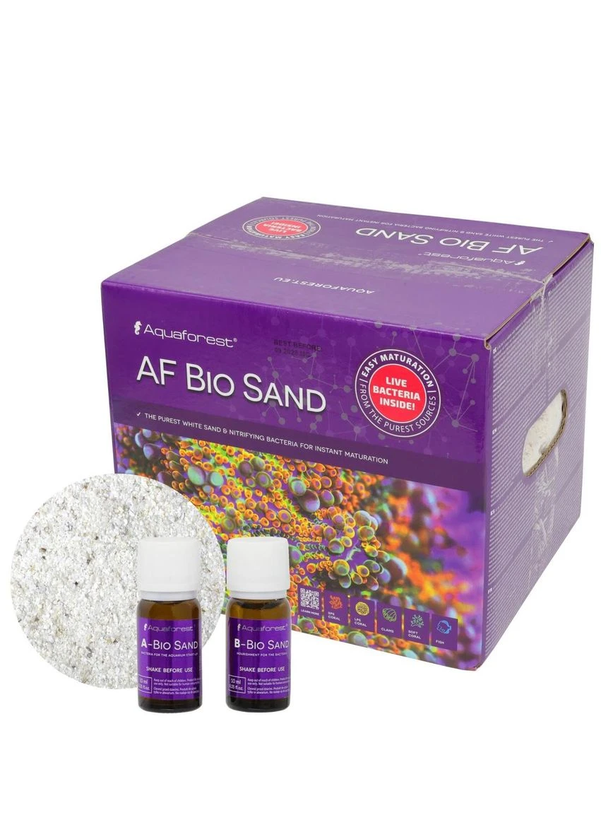 Грунт для морського акваріума AF Bio Sand, 10кг, 0,5-1,5 мм, живий пісок Aquaforest (396258021)