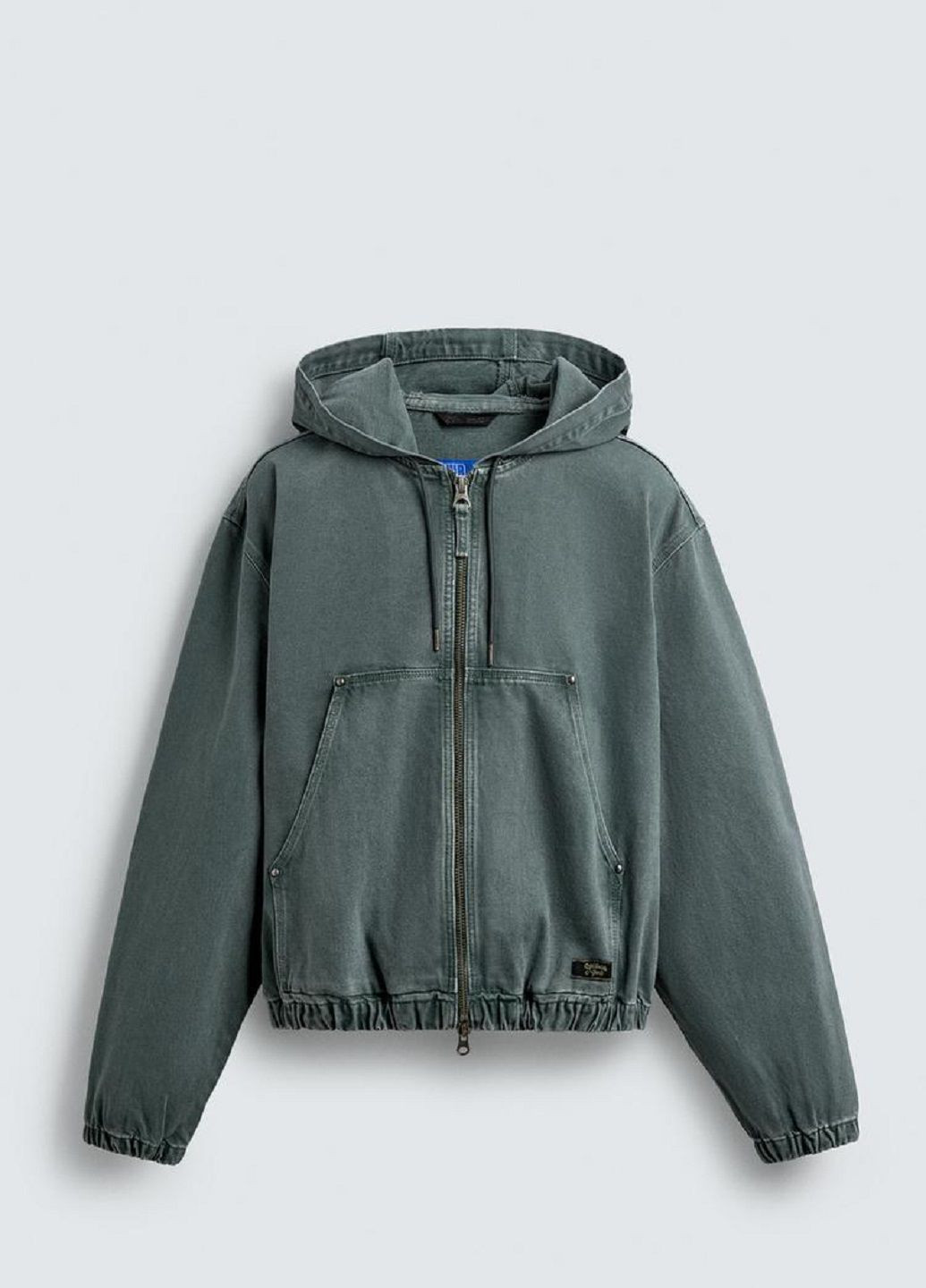 Светло-зеленая демисезонная куртка Zara