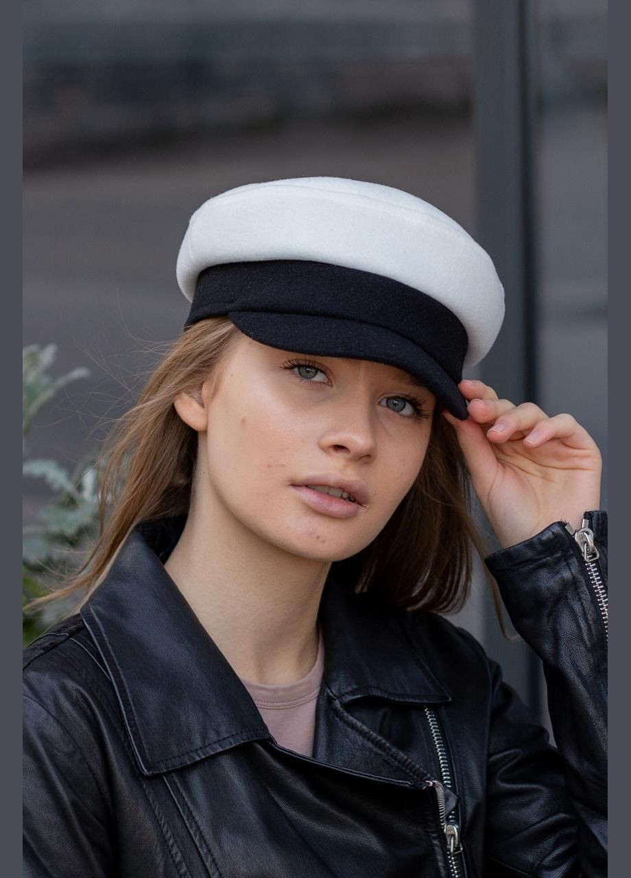 Кепі кашемірова двокольорова D.Hats (306992916)