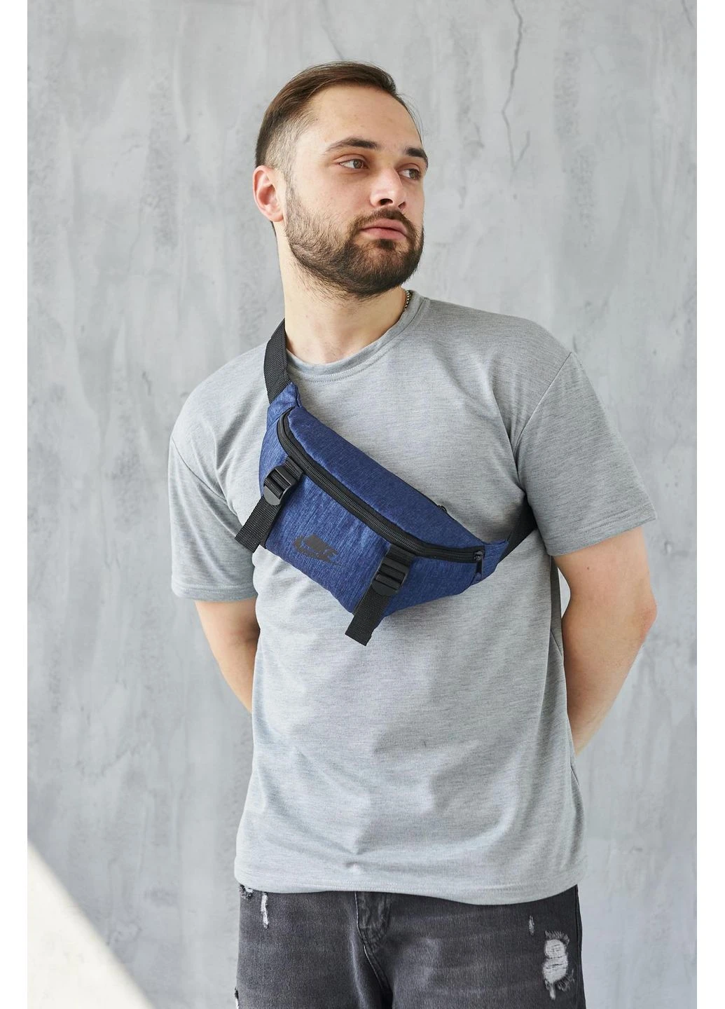 Бананка Fazan синій меланж Nike # - (395665799)