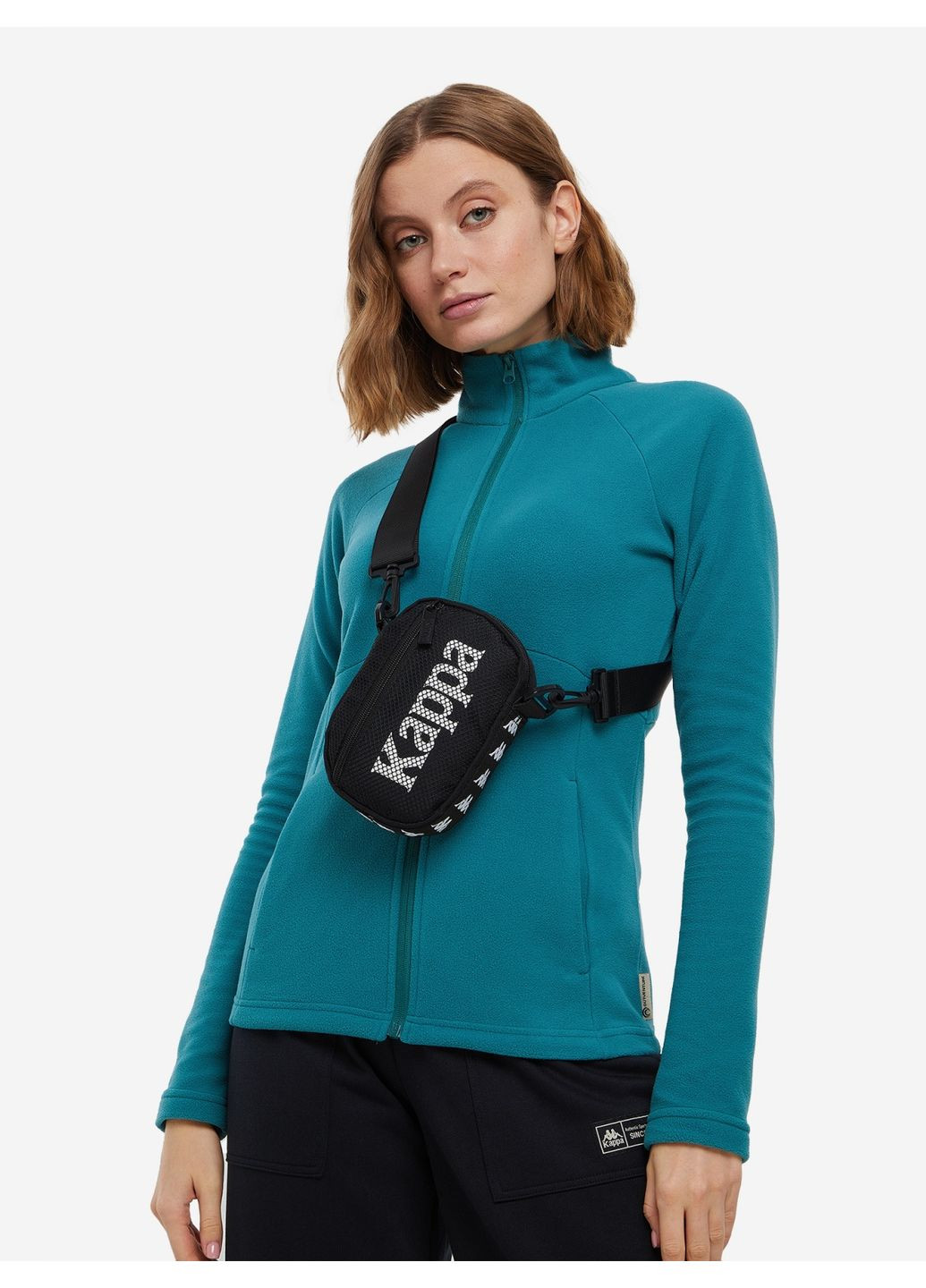 Сумка 122614KAP-99 one size (Б/р) Черный Kappa (371781472)