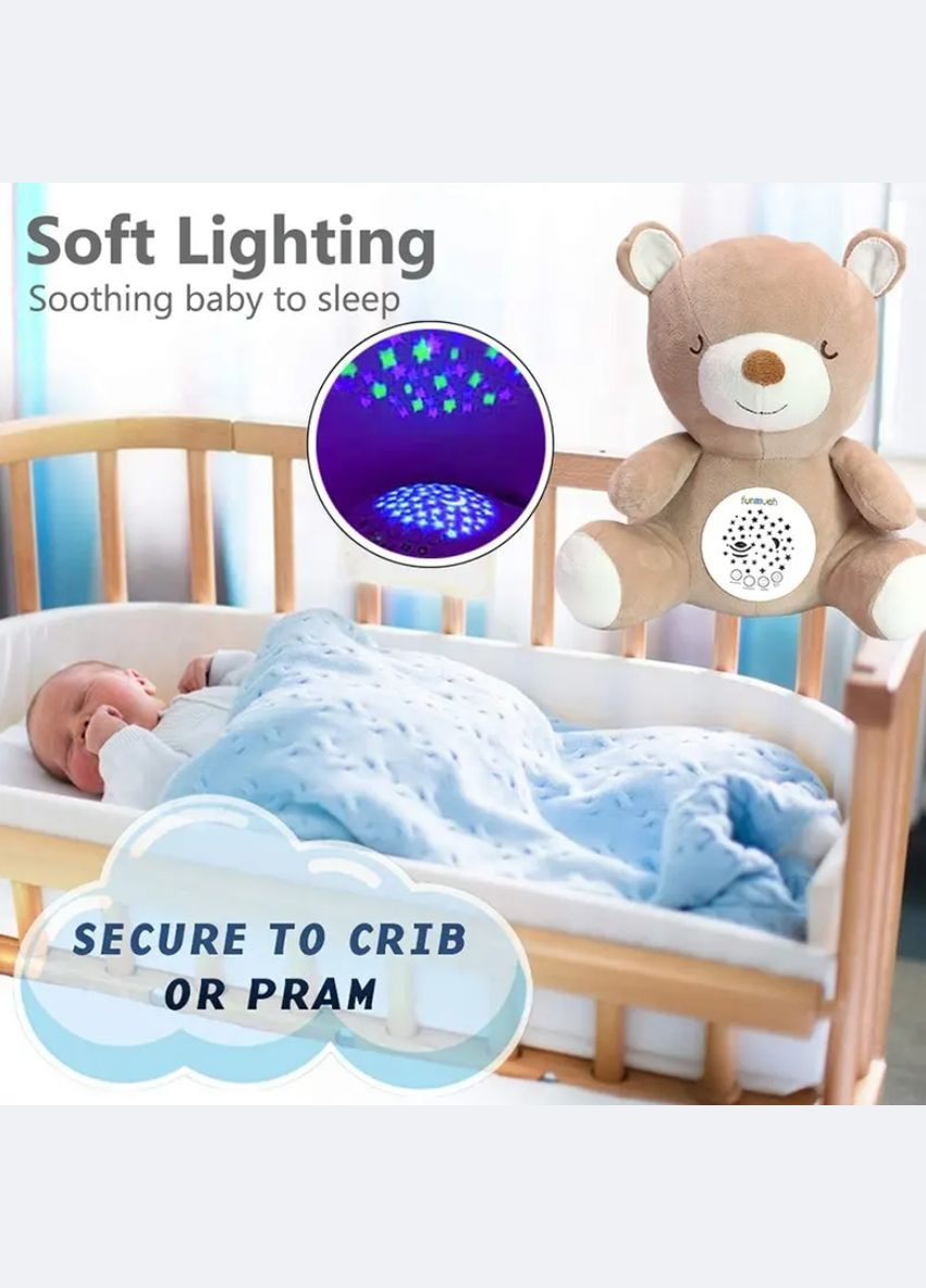 Игрушка ночник с проектором Мишка SmartToys BabyOno (280941659)