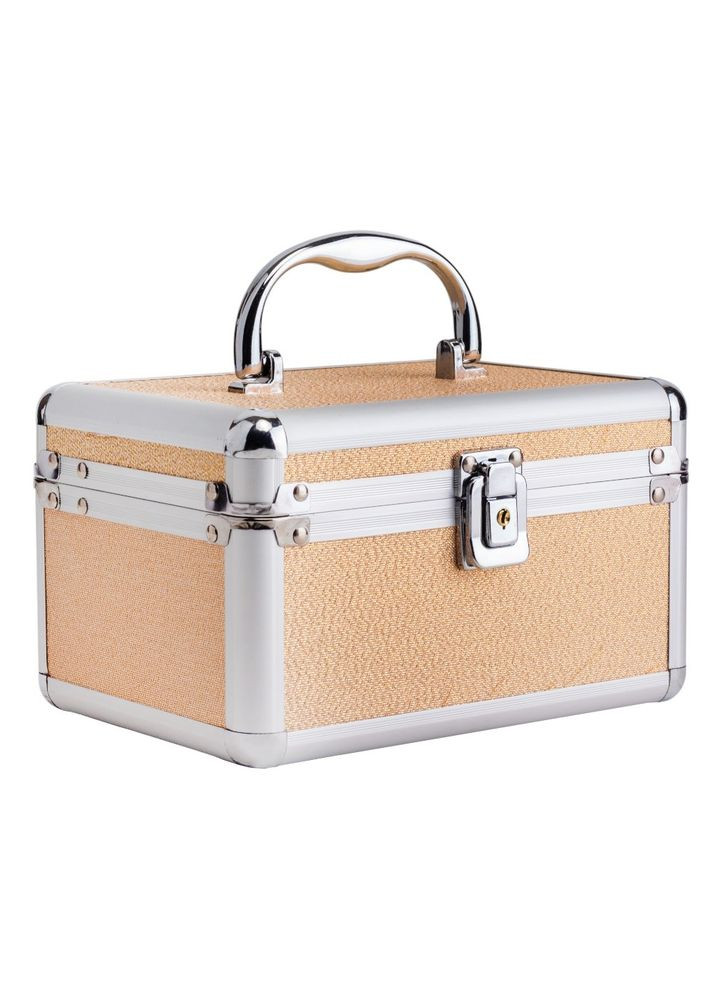 Кейс-шкатулка металлическая с кожзамом 20х15х12см 19206-001 No Brand (346528654)