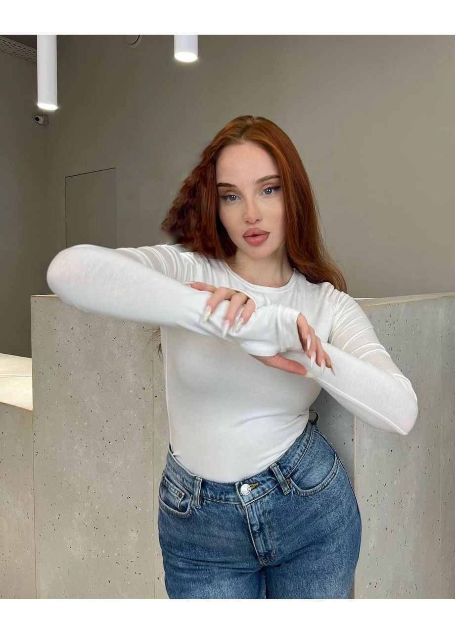 Жіночий базовий лонгслів Україна (358644163)