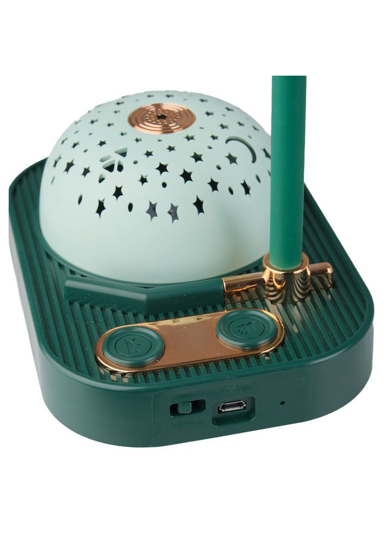 Детская лампа ночник с проэкцией звездного неба 3.2 Вт зеленая UP180GR No Brand (353503423)