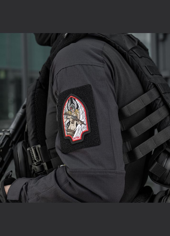 Нашивка Valkyrie (вишивка) Black/Red M-TAC (315047583)