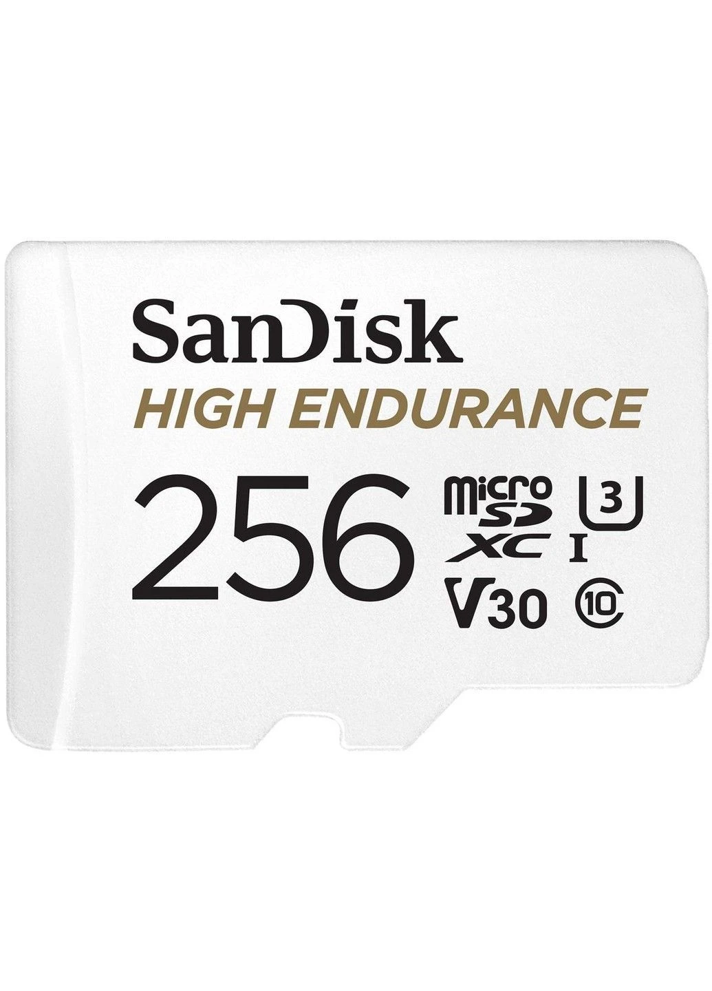 Карта пам'яті microSDXC (UHS-1 U3) High Endurance 256Gb class 10 V30 (100Mb/s) (adapterSD) SanDisk (385616652)