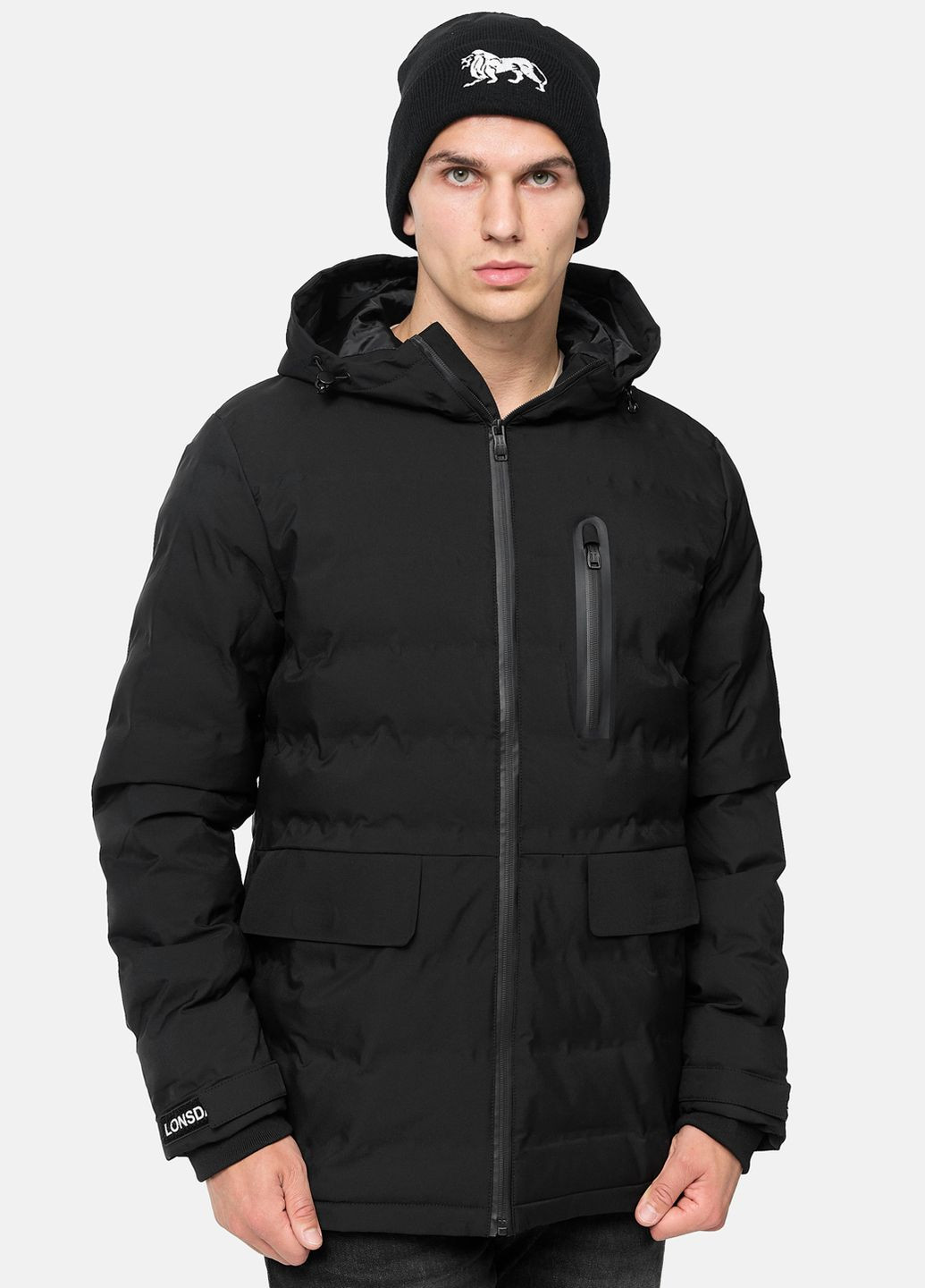 Черная куртка Lonsdale Ballywildrick