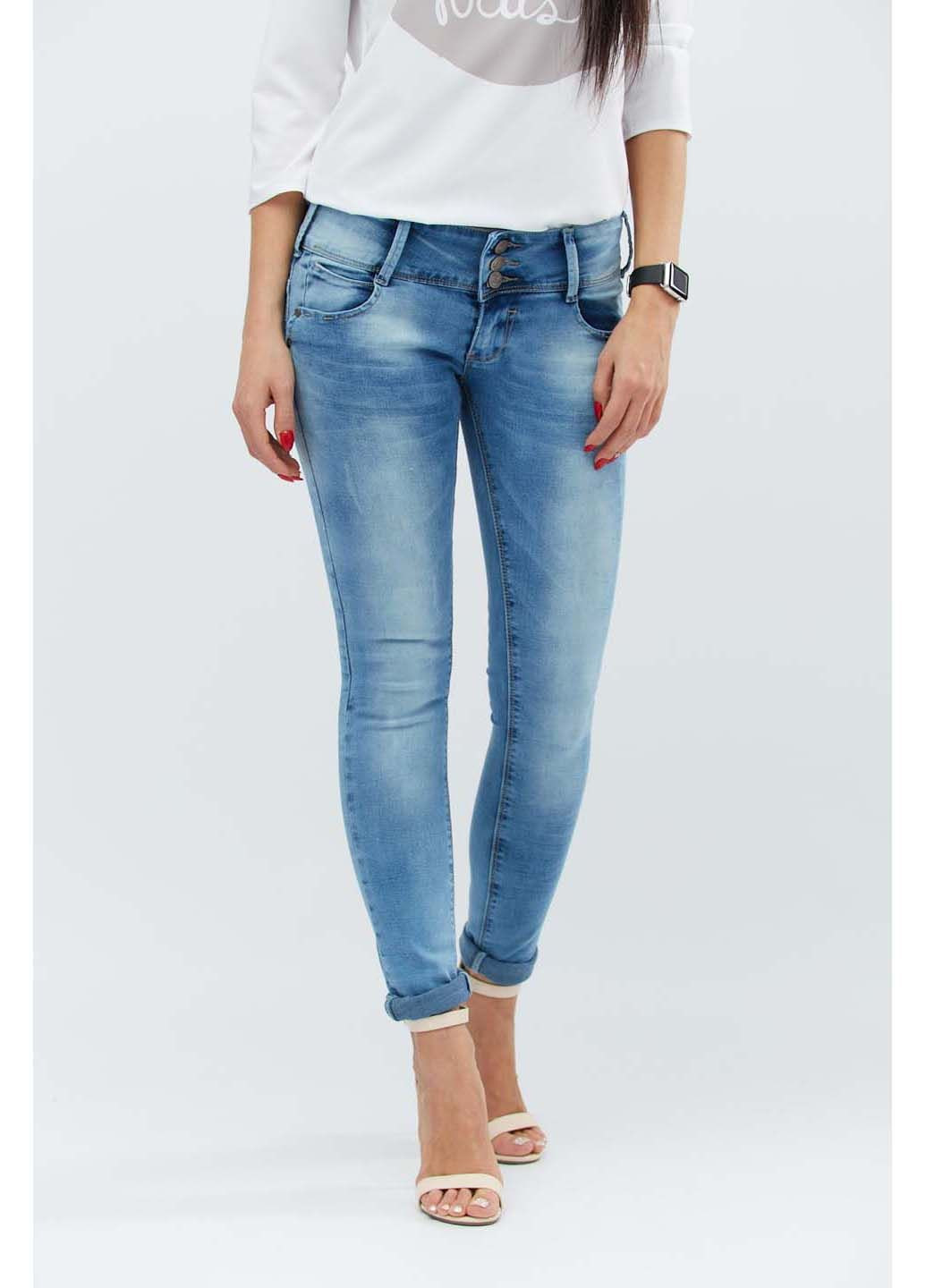 Джинсы женские Super Skinny - (300228930)