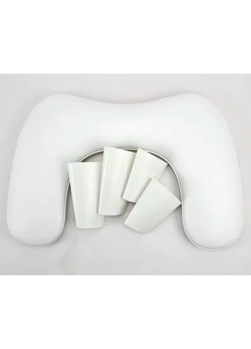 Підлокітник для манікюру Rest Pillow U1 Ергономічна підставка під руку 45х30х15,8 см Білий ARM (397860180)