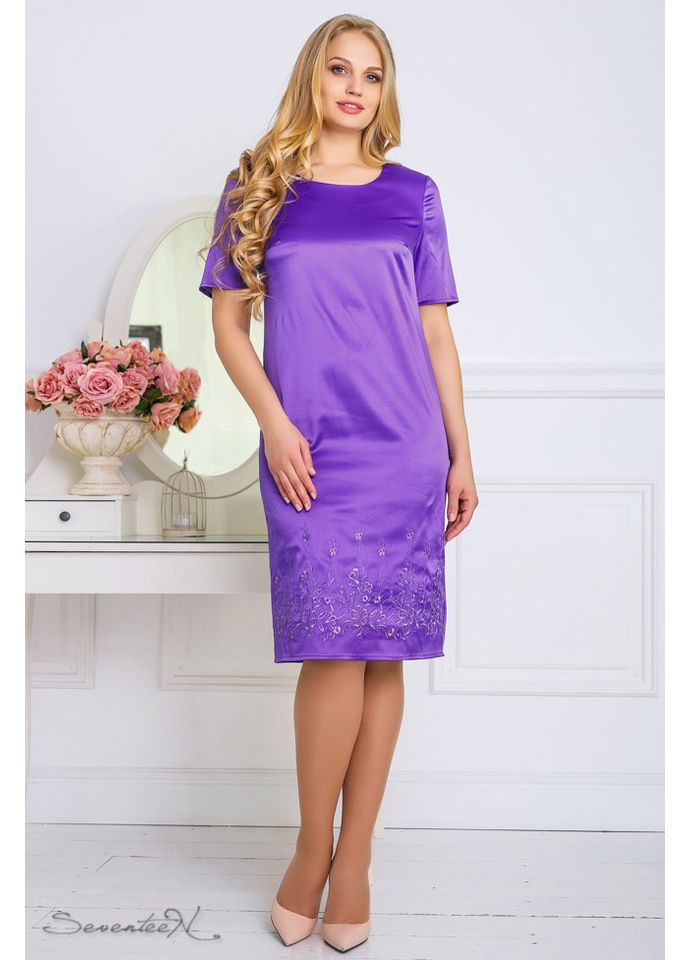 Фиолетовое платье 810.2192 Seventeen