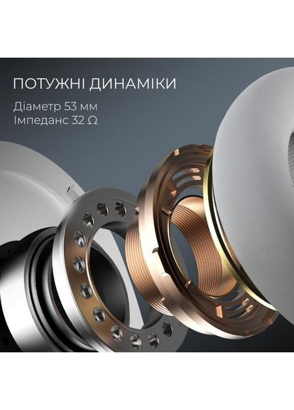 Гарнітура Asgard Skald White (HSW160W) GAMEPRO (373001029)