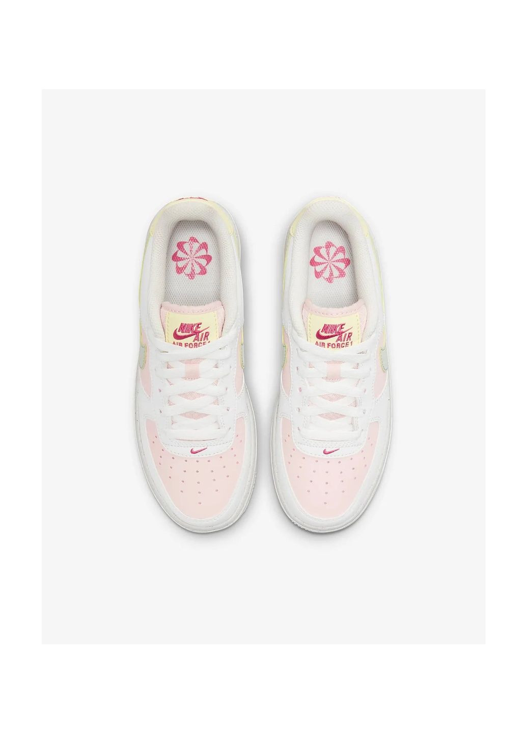Кроссовки женские Air Force 1 Impact Gs White/Pink Dr4853-100 Nike белые (364837487)