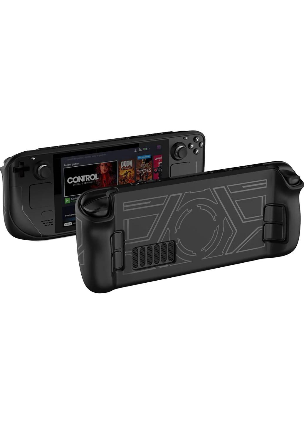 Чехол TY-2830 Silicon Case для Valve Steam Deck Black [132165] DOBE (399445778)
