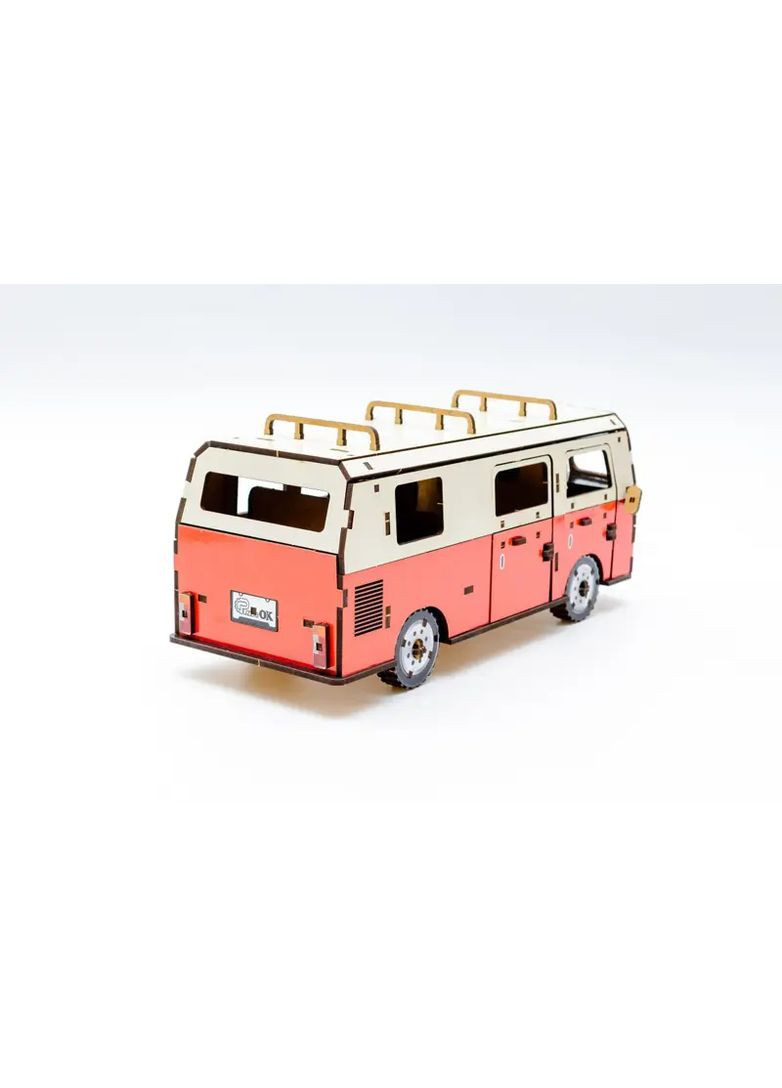 Дерев'яний конструктор Мікроавтобус Puz-00926 в асортименті 33x4.5x24 см PuzzleOK Дер7927 (370651405)
