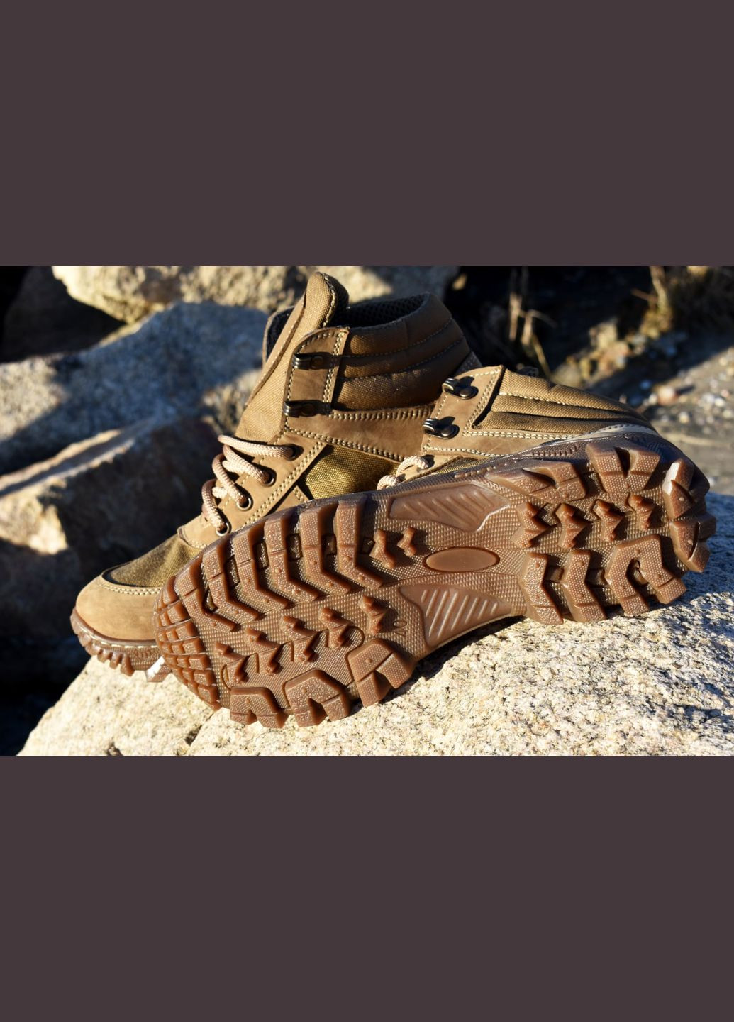 Військові Чоловічі Тактичні Берці Зимові. 36-48р Койот. Легкі та зручні! MSZM-1016 No Brand (301143201)