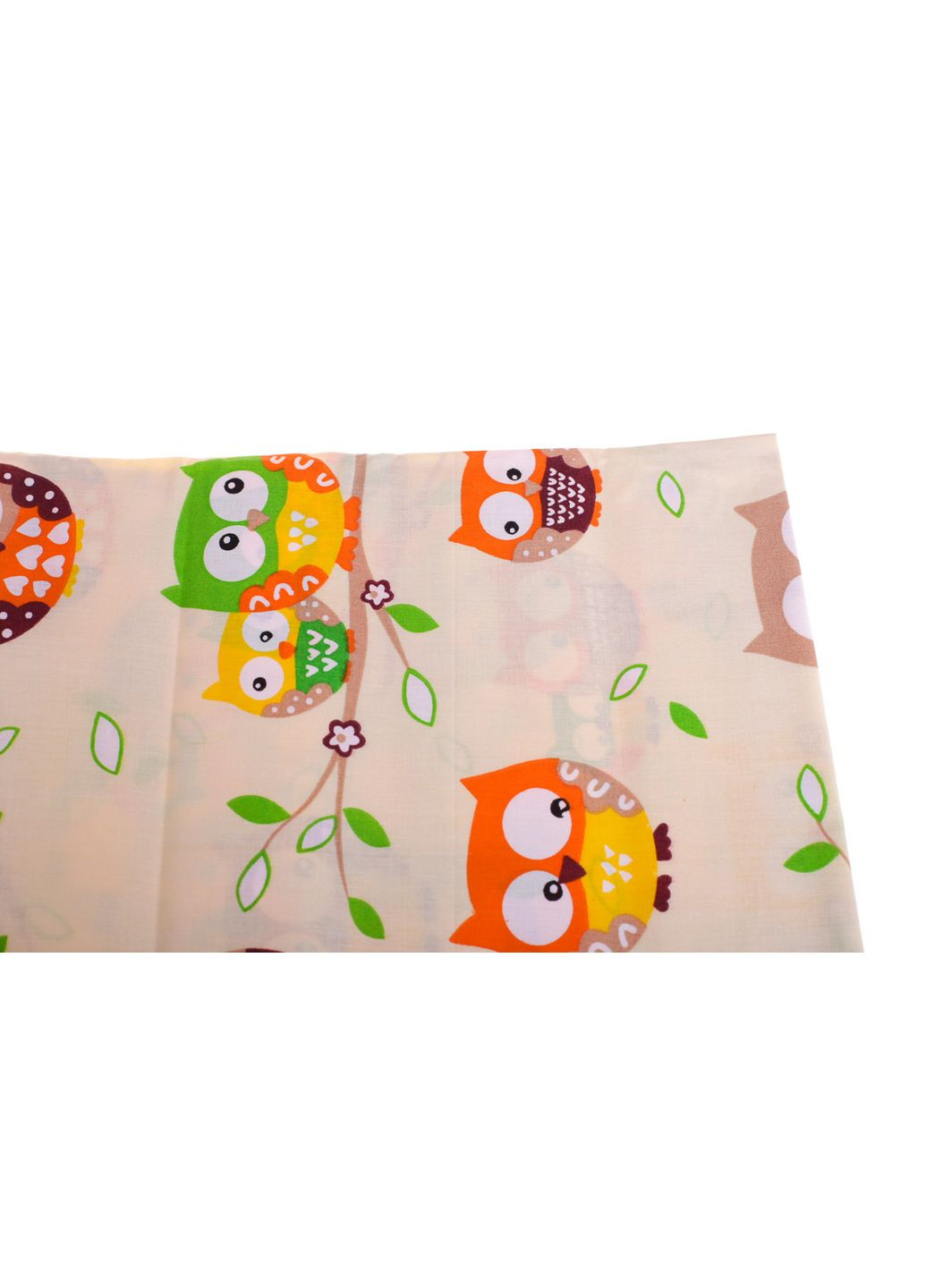 Пелюшка ситець із Совою 110*85 см Monobrend бежевий (30804) BABYKROHA (297200873)