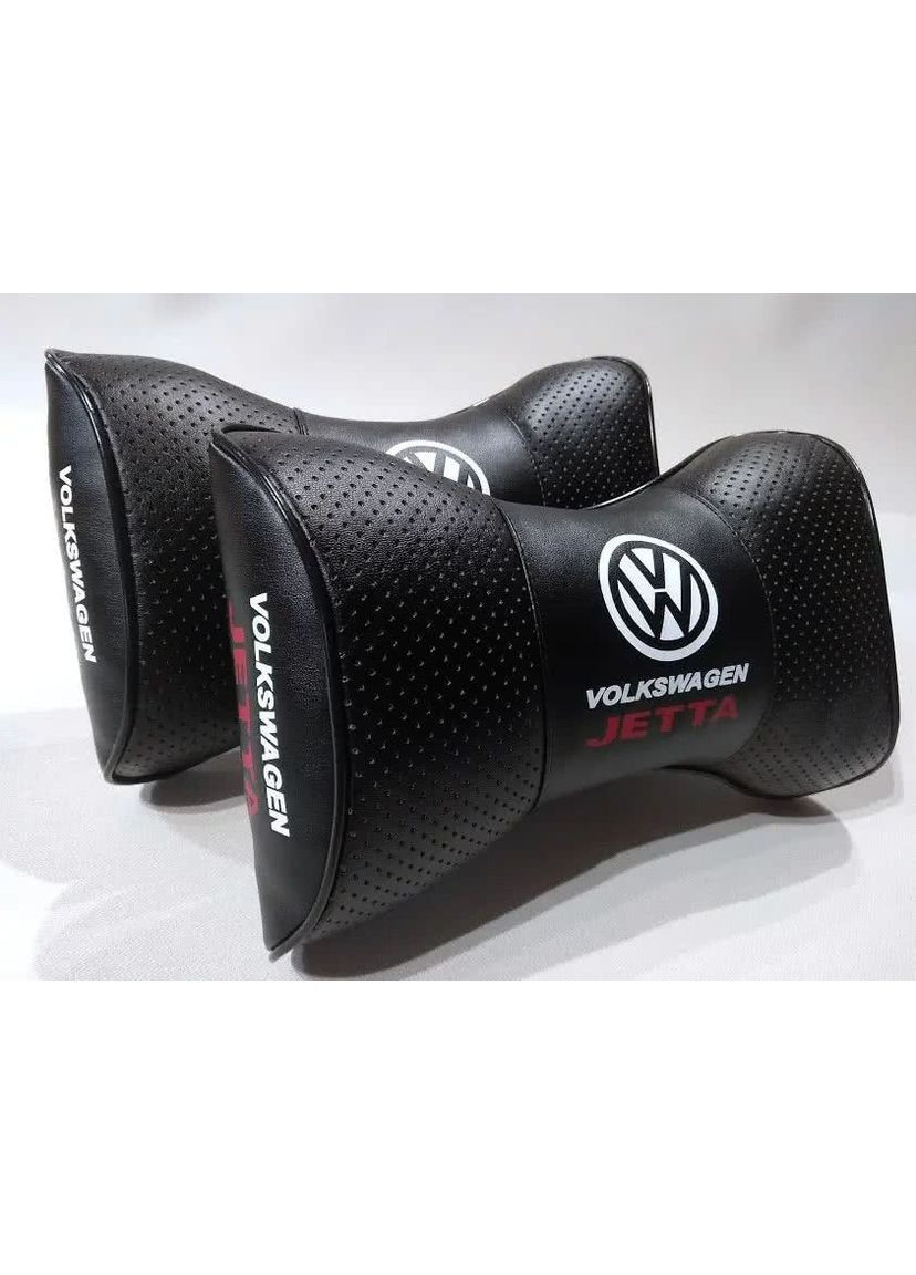 Подушка підголівник VOLKSWAGEN JETTA чорний 2шт No Brand (361149124)