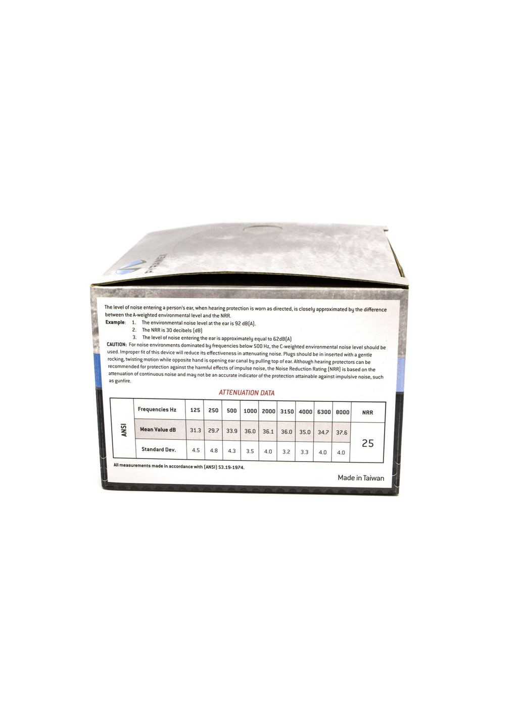 Беруши многоразовые RP4000 (защита слуха SNR 31 дБ) Pyramex (362355914)