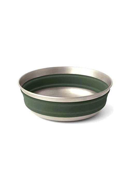 Миска складна Detour Stainless Steel Collapsible Bowl (L) СірийЗелений Sea To Summit (296262061)